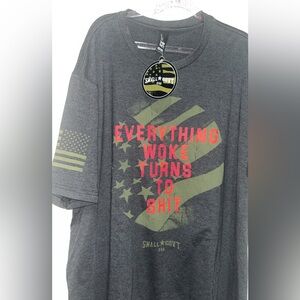 Army shirt from small army with graphic quote size L #smallgovt #Army #USA